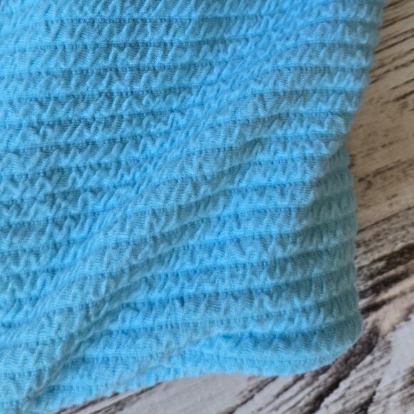 Shein Textured Knit One Piece Swimsuit sz L - Picture 3 of 3